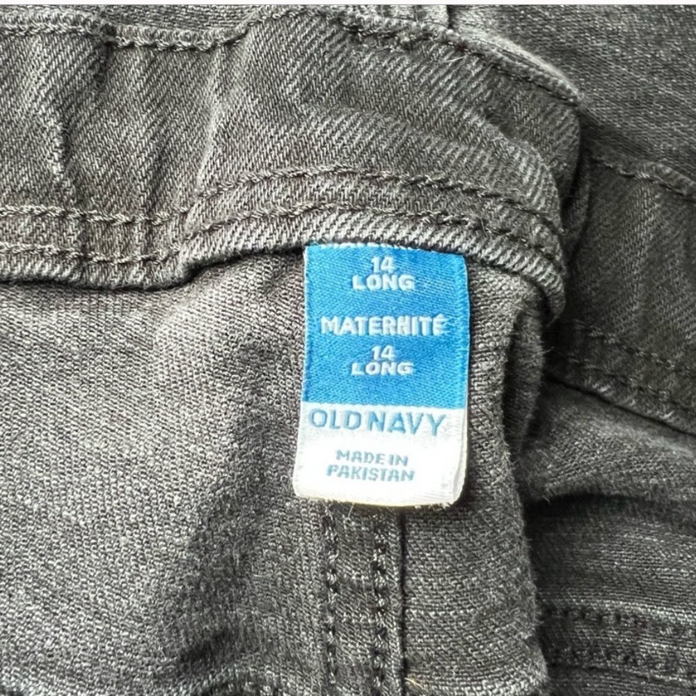 Maternity StretchSide-Panel 90’sOG Straight
Jean Overalls-washedblack Sz 14 Long - Picture 12 of 12